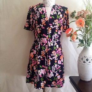 floral dress size XS